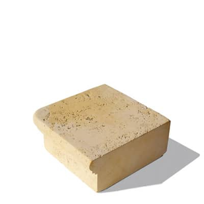 Semmelrock Bradstone Travero lépcsőelem 15 cm vastagságban. Homokkő, melírozott RENDELÉSRE