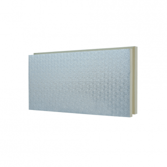 InnoPan PIR ALU/THERM F hőszigetelő panel - lépcsős - 1200x600x100 mm RENDELÉSRE