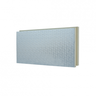 InnoPan PIR ALU/THERM F hőszigetelő panel - lépcsős - 1200x600x140 mm RENDELÉSRE