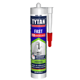 Tytan Szerelési Ragasztó Fastfix Fehér 290 ml